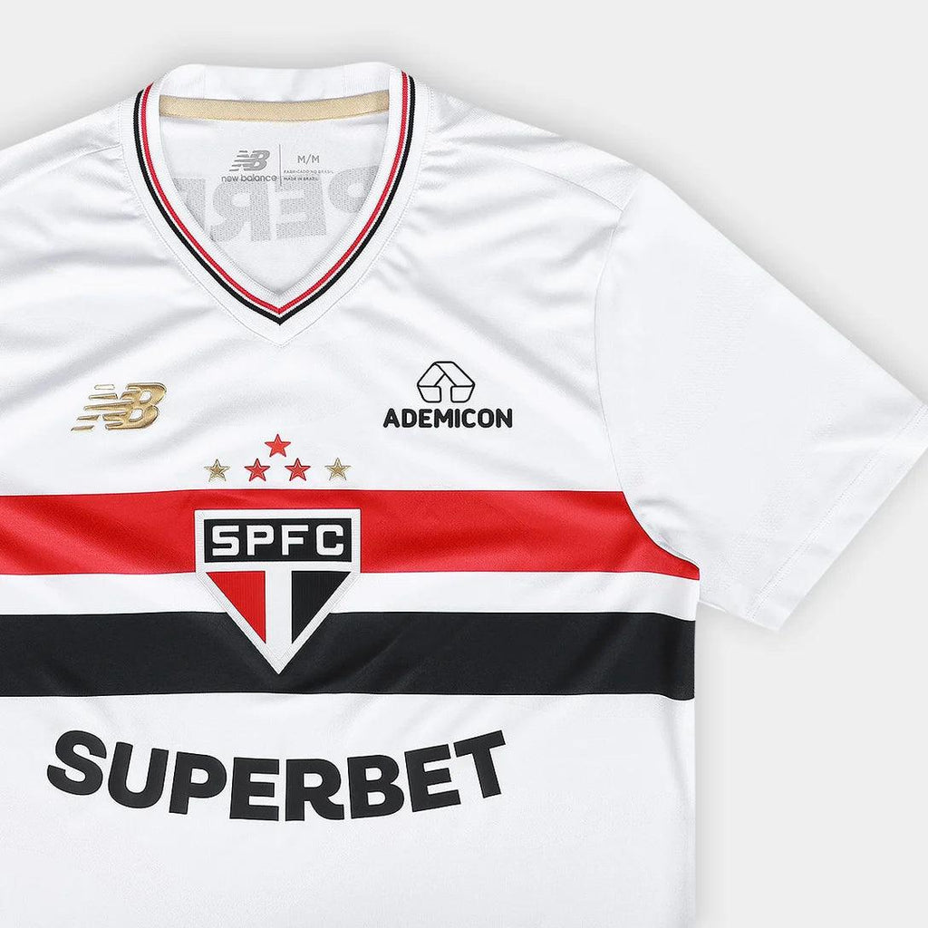 Camisa New Balance São Paulo 2025/26 I Jogador - Manto Club