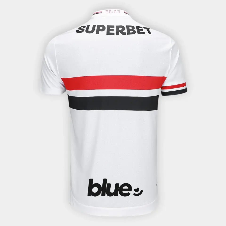 Camisa New Balance São Paulo 2025/26 I Jogador Com Patrocínios - Manto Club
