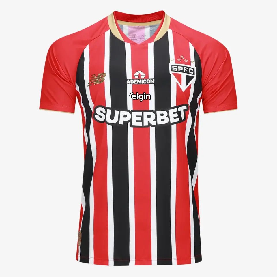 Camisa New Balance São Paulo 2025/26 II Jogador Com Patrocínios - Manto Club