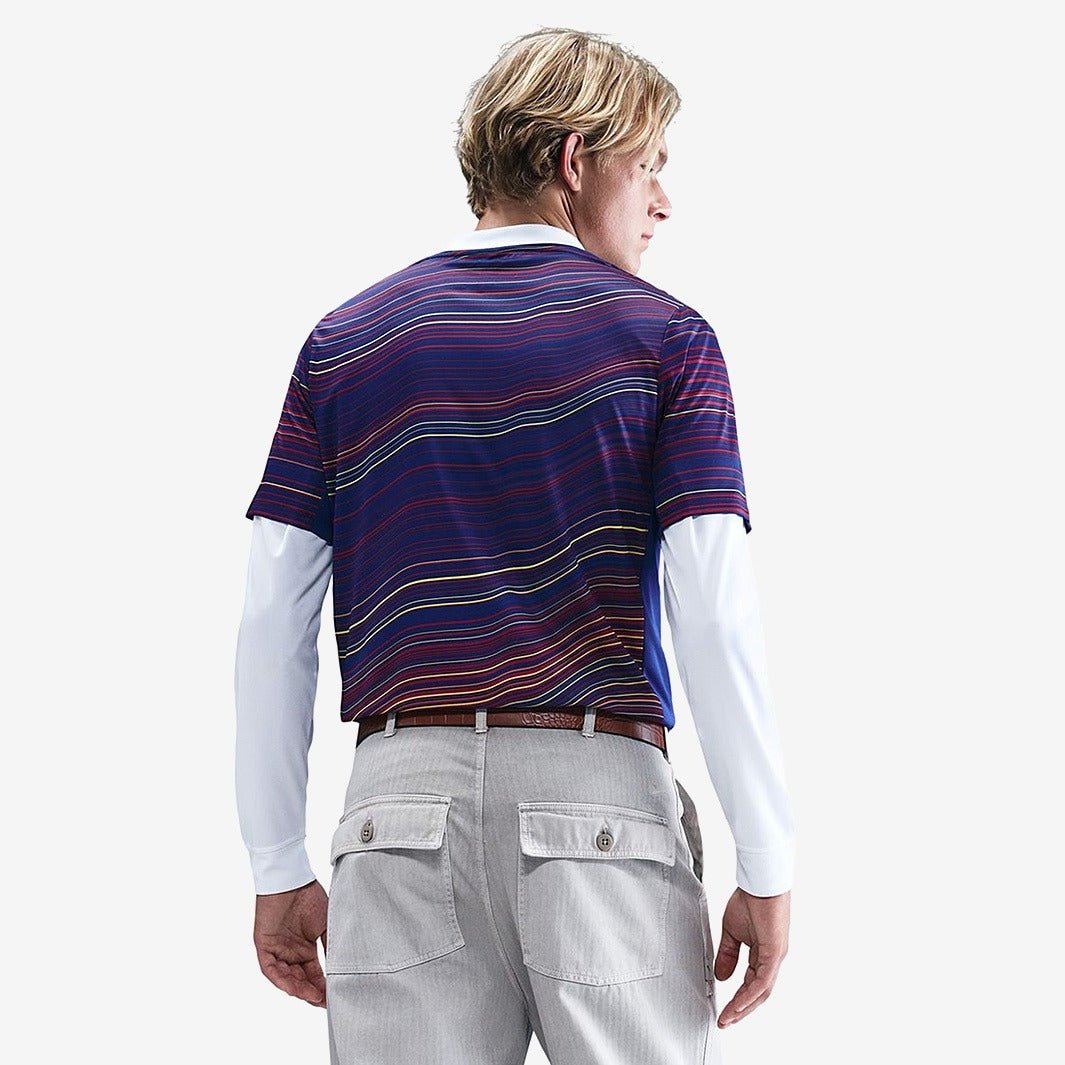 Camisa Nike Barcelona 2025/26 Pré - Jogo - Manto Club