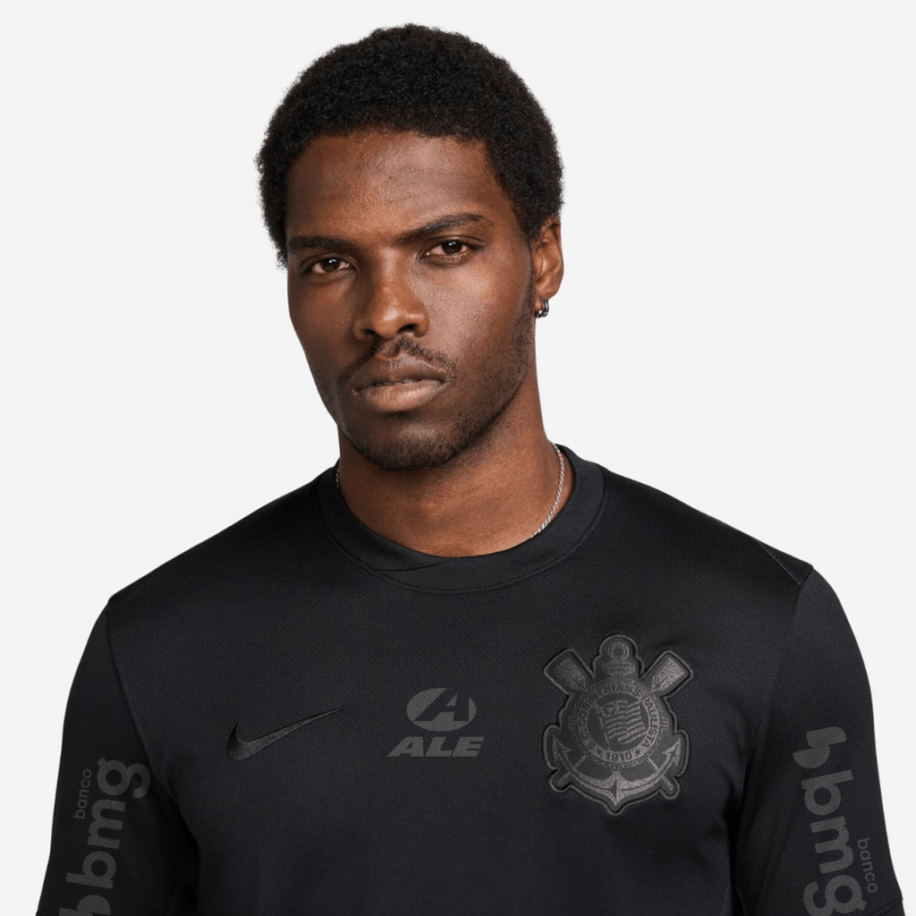 Camisa Nike Corinthians 2024/25 II Torcedor Com Patrocínios - Manto Club