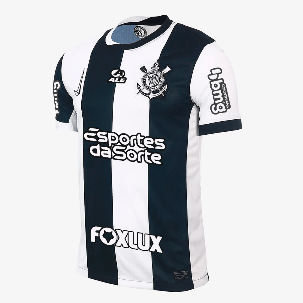 Camisa Nike Corinthians 2024/25 III Torcedor Com Patrocínios - Manto Club