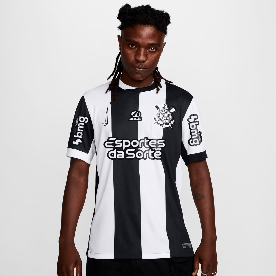 Camisa Nike Corinthians 2024/25 III Torcedor Com Patrocínios - Manto Club
