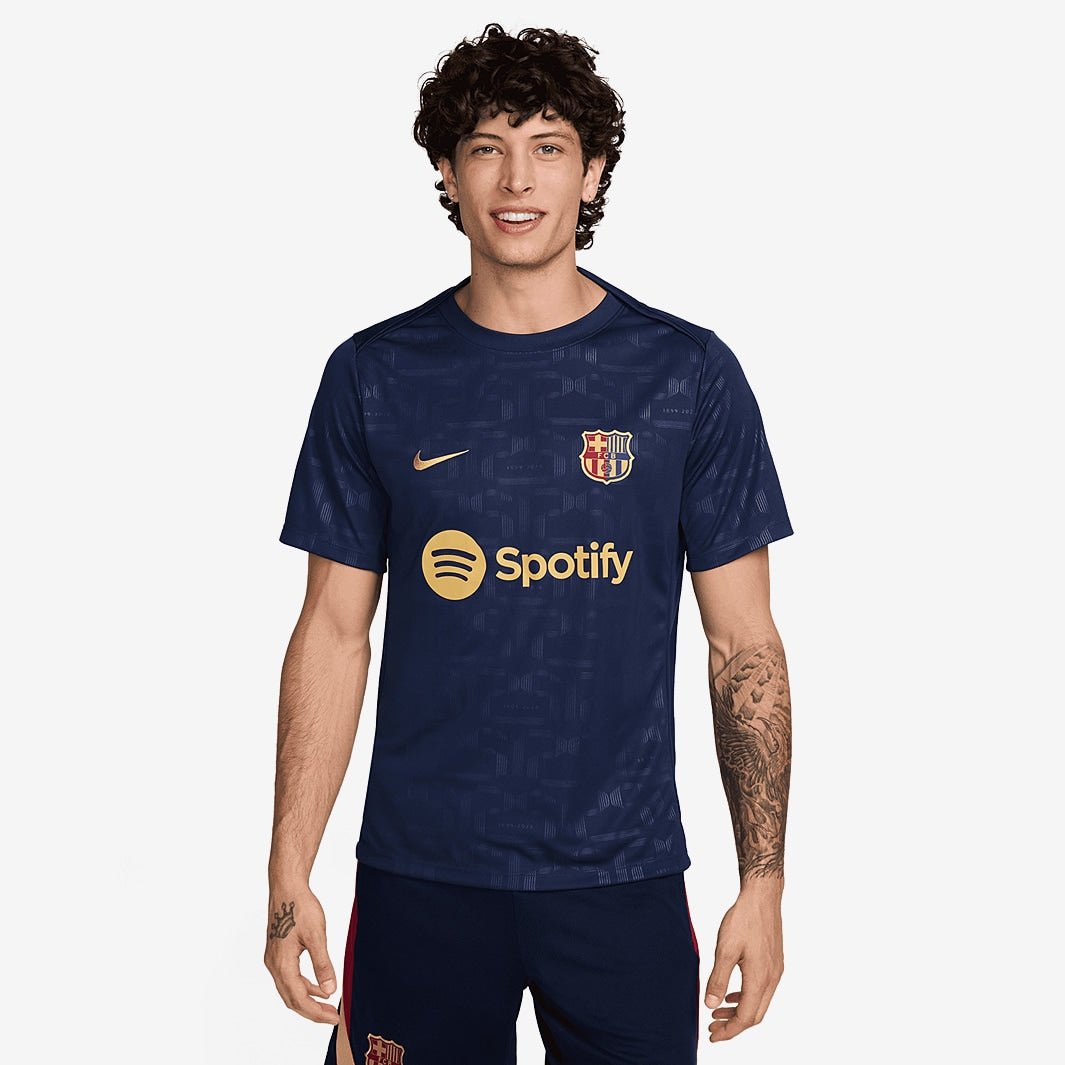 Camisa Nike FC Barcelona 2024/25 I Torcedor Pré - jogo - Manto Club