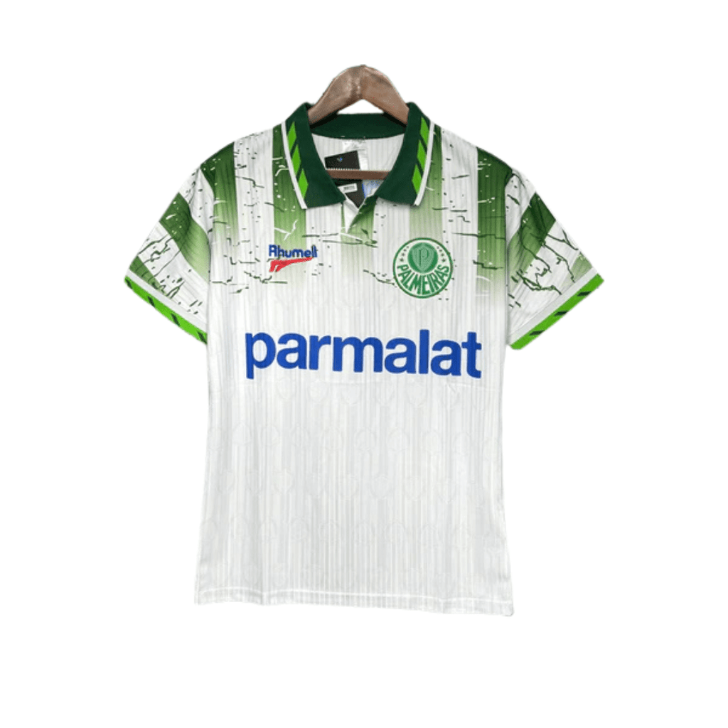 Camisa Palmeiras Away 1996 Rhumell Torcedor - Branca - Manto Club