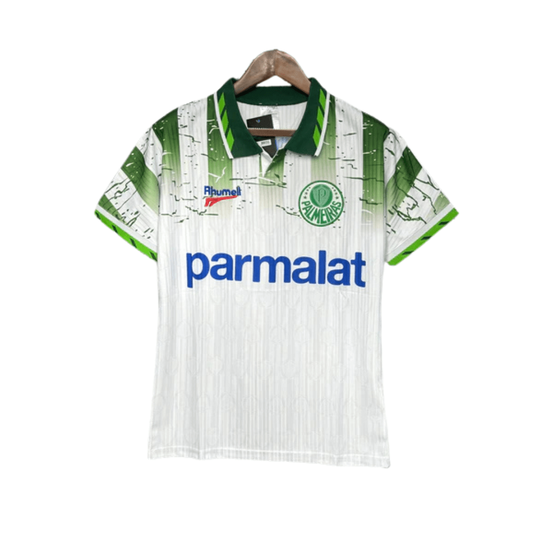 Camisa Palmeiras Away 1996 Rhumell Torcedor - Branca - Manto Club