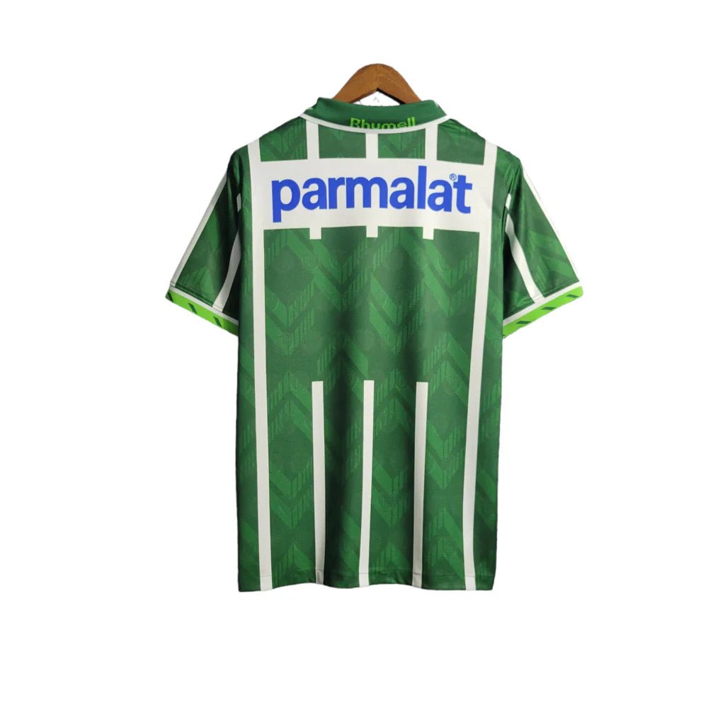Camisa Palmeiras Retrô 1996 Rhumel Torcedor Masculina - Verde - Manto Club
