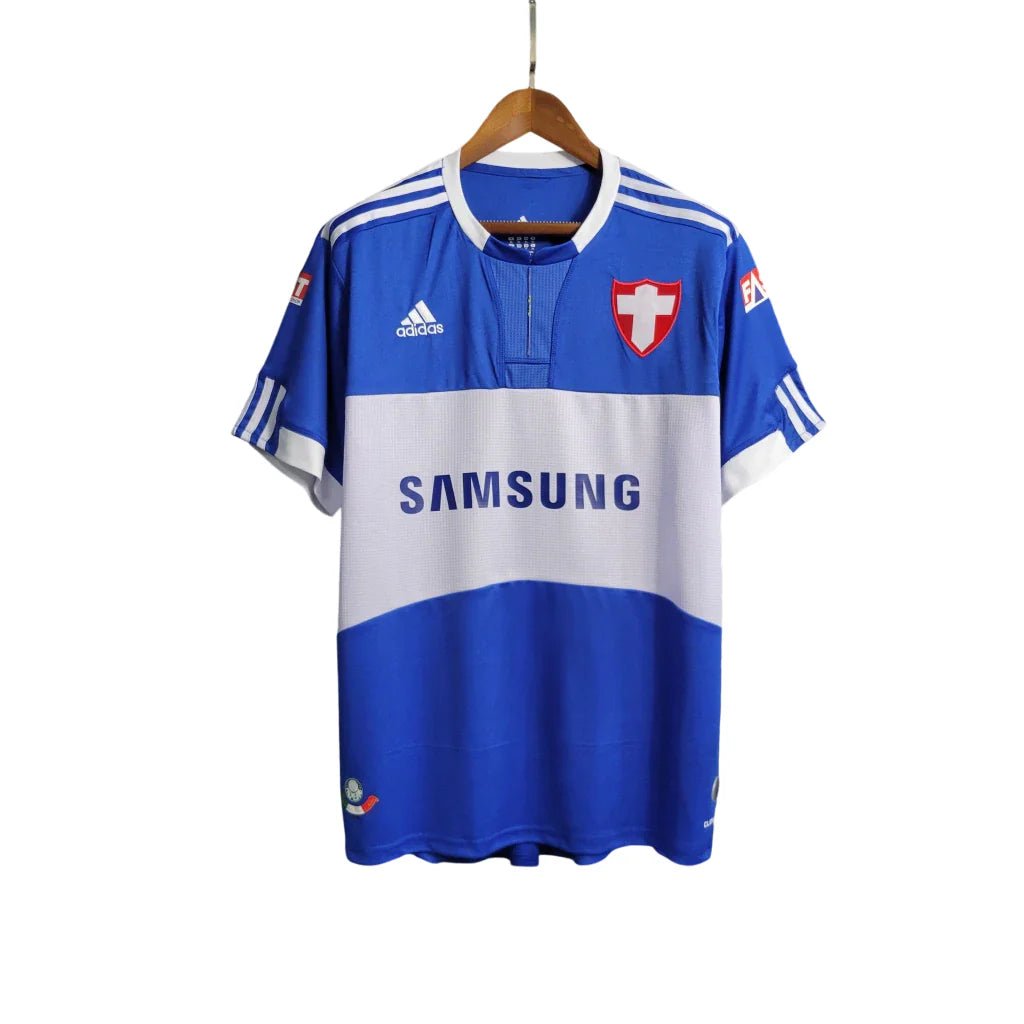 Camisa Palmeiras Retrô II 2009 Torcedor Adidas Masculina - Azul - Manto Club