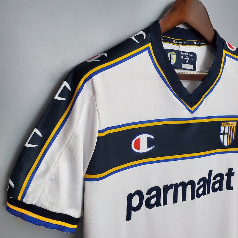 Camisa Parma Retrô 2002/2003 Branca - Champion - Manto Club
