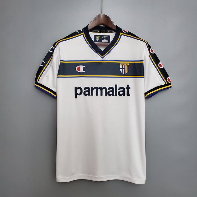 Camisa Parma Retrô 2002/2003 Branca - Champion - Manto Club