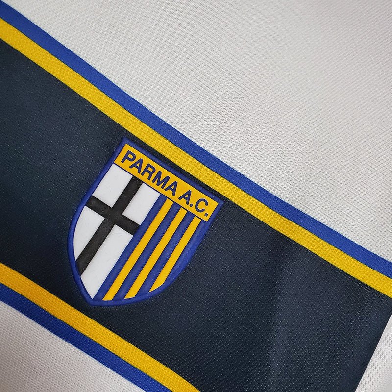 Camisa Parma Retrô 2002/2003 Branca - Champion - Manto Club