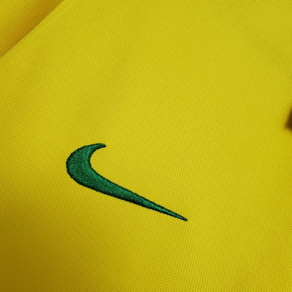 Camisa Polo Brasil Amarela - Masculina - Manto Club