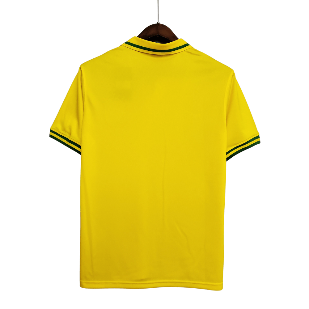 Camisa Polo Brasil Amarela - Masculina - Manto Club