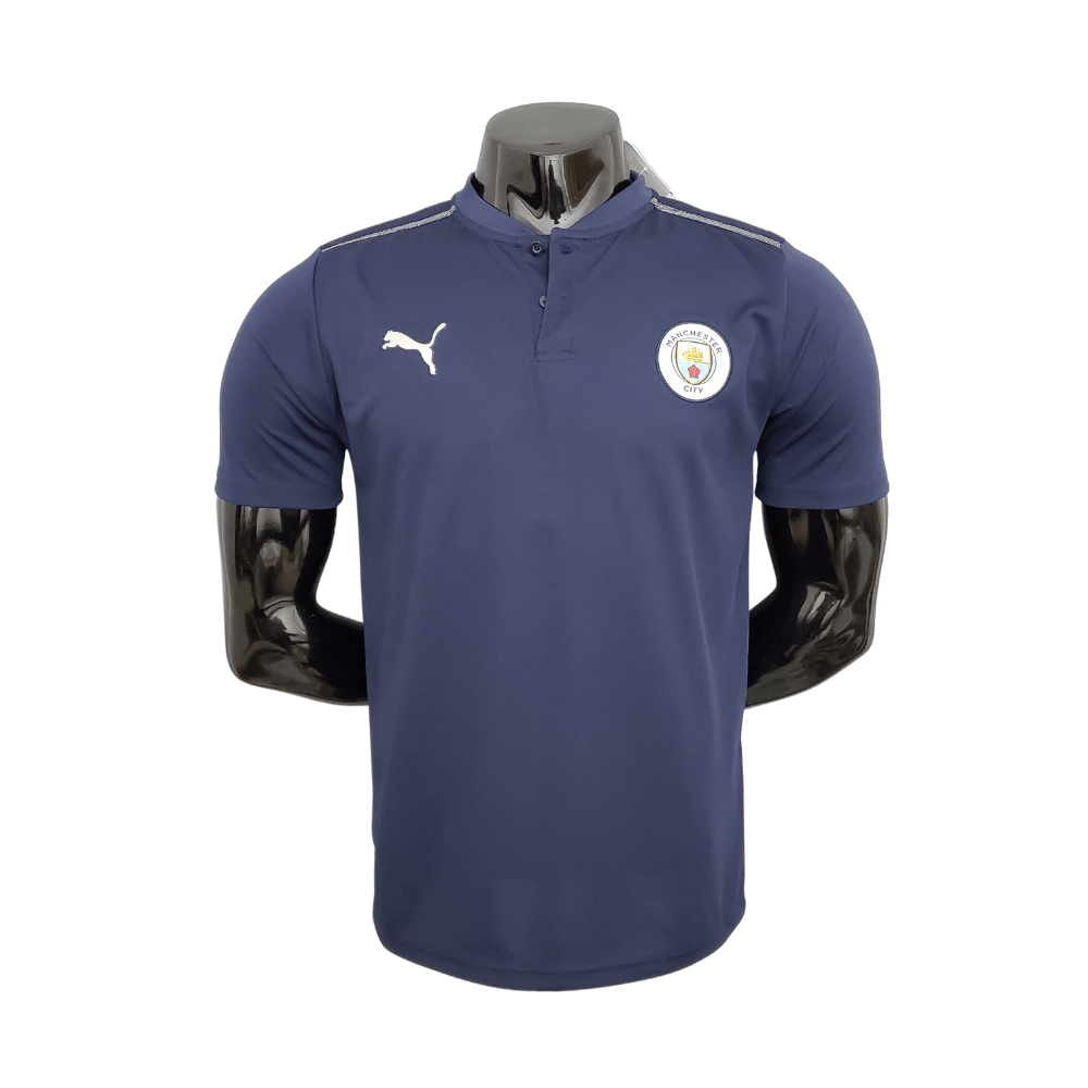 Camisa Polo Manchester City Azul - Masculina - Manto Club