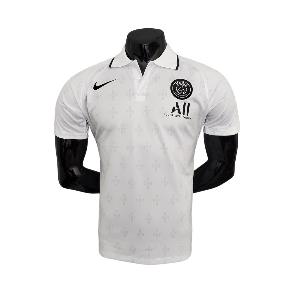 Camisa Polo PSG Branca - Masculina - Manto Club