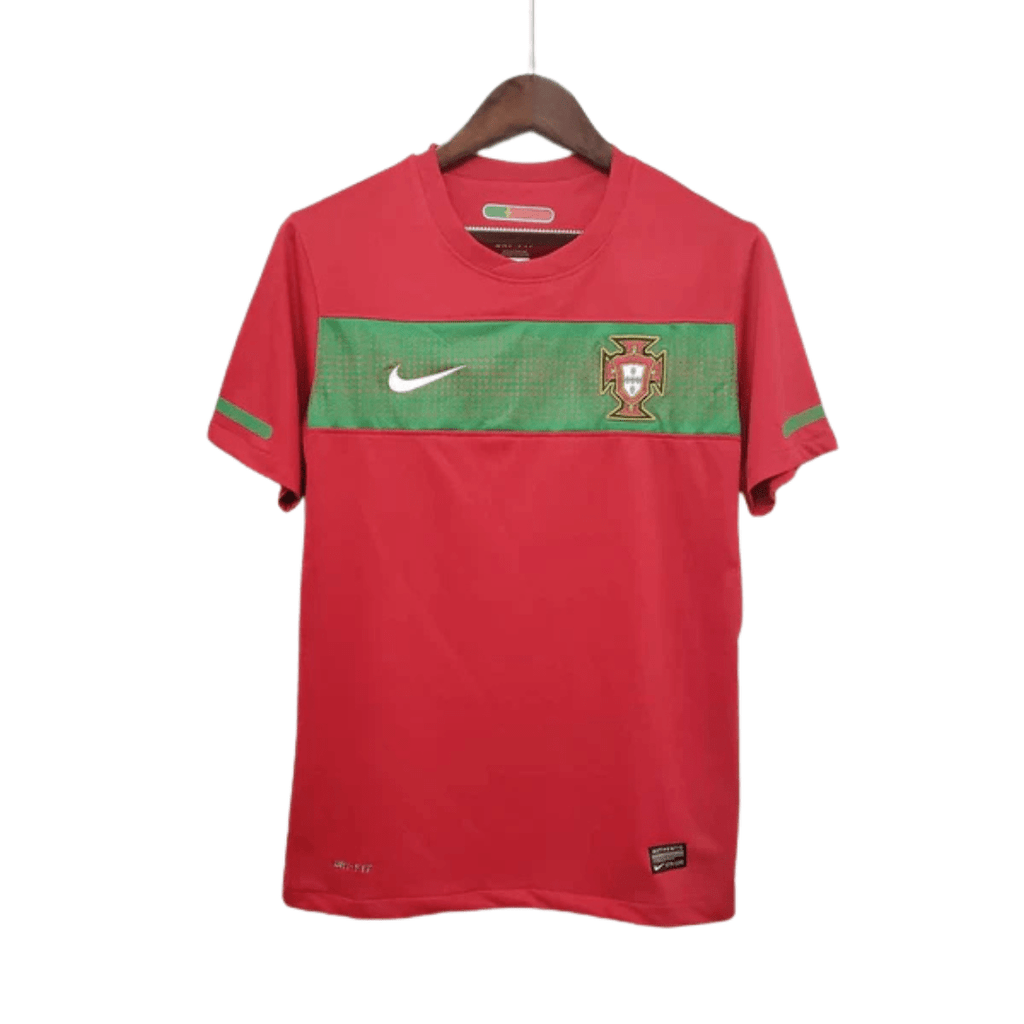 Camisa Portugal Retrô 2010 Vermelha e Verde - Nike - Manto Club