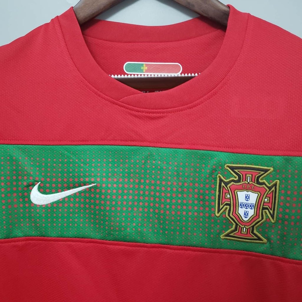 Camisa Portugal Retrô 2010 Vermelha e Verde - Nike - Manto Club