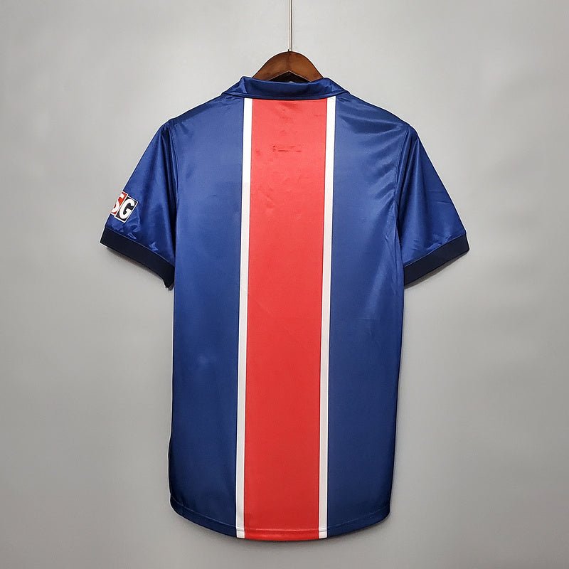 Camisa PSG Retrô 1998/1999 Azul e Vermelha - Nike - Manto Club