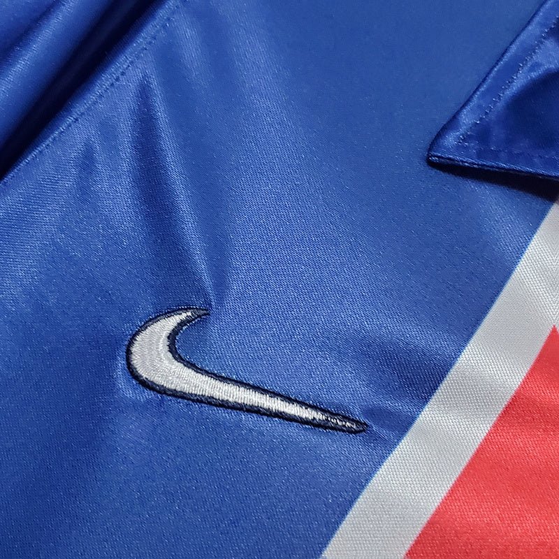 Camisa PSG Retrô 1998/1999 Azul e Vermelha - Nike - Manto Club