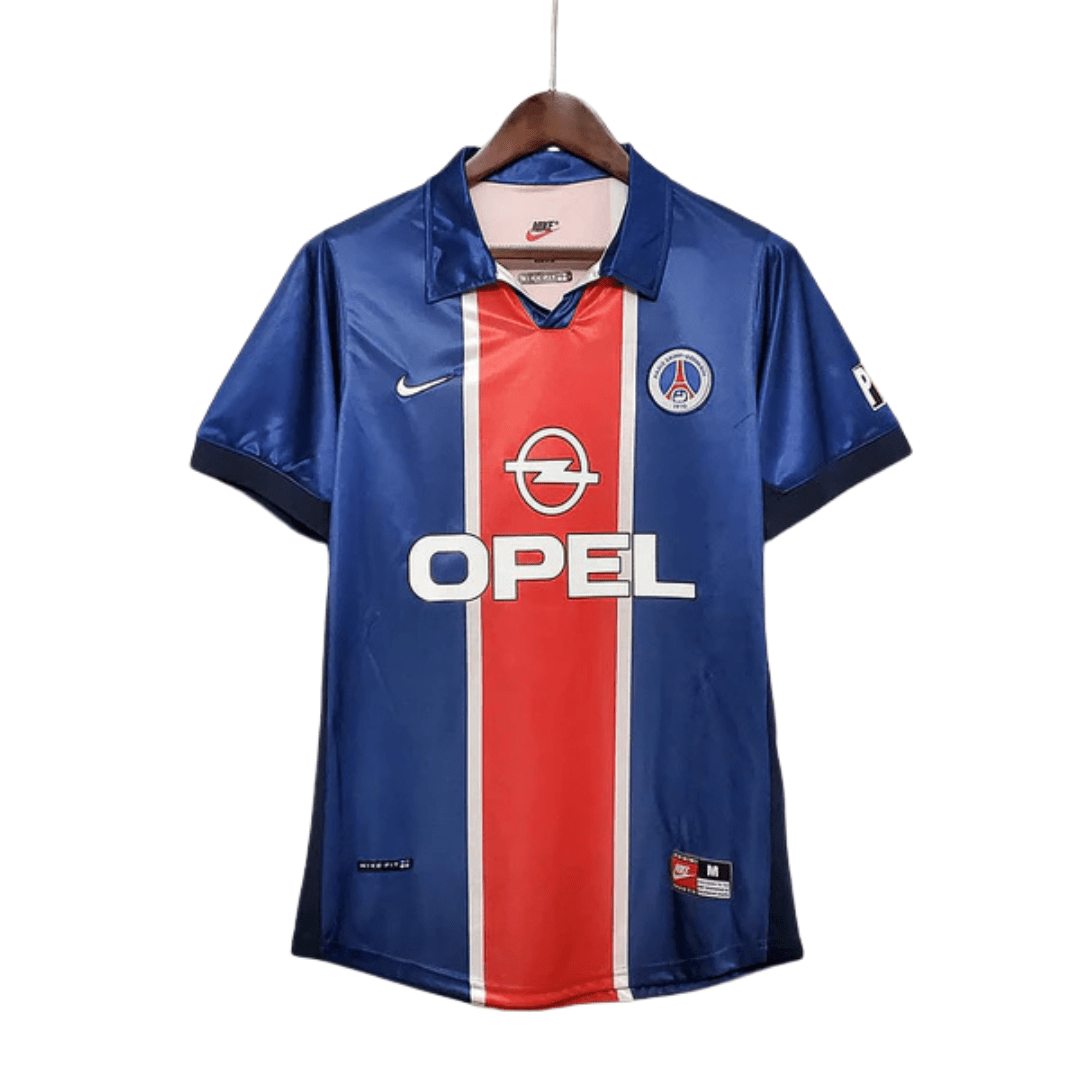 Camisa PSG Retrô 1998/1999 Azul e Vermelha - Nike - Manto Club