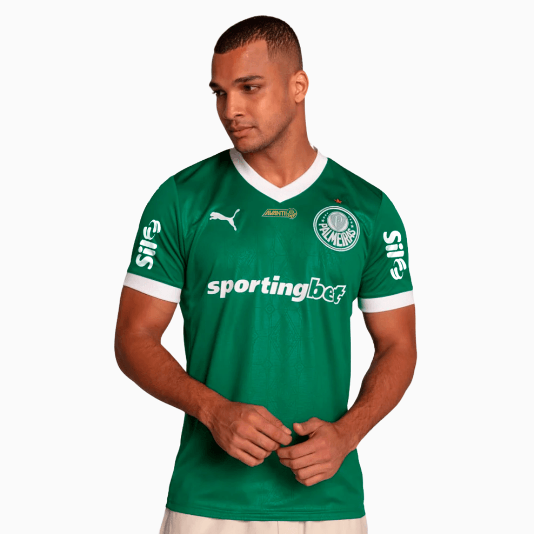 Camisa Puma Palmeiras 2025/26 I Com Patrocínios - Manto Club