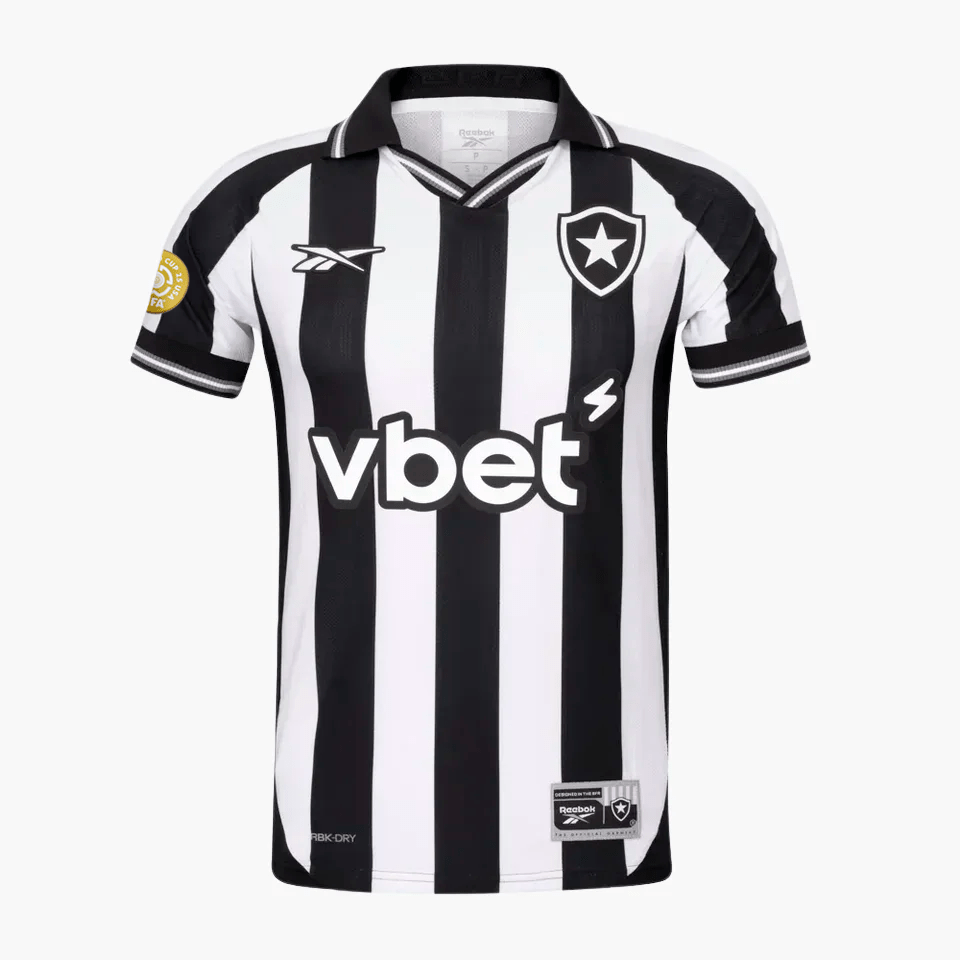 Camisa Reebok Botafogo 2025/26 I - Manto Club