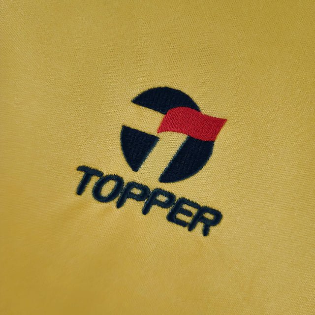 Camisa Retrô 1988 Seleção Brasileira I Masculina - Amarelo e Verde - Manto Club