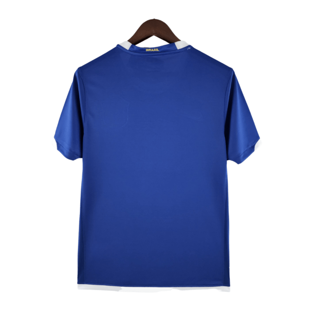 Camisa Retrô 2006 Seleção Brasileira II Nike Masculina - Azul - Manto Club