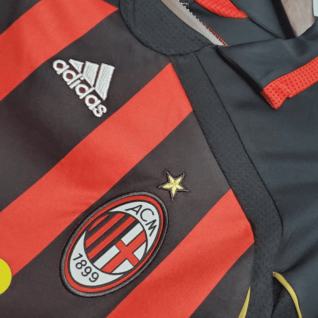 Camisa Retrô AC Milan 2006/07 Home - Manto Club