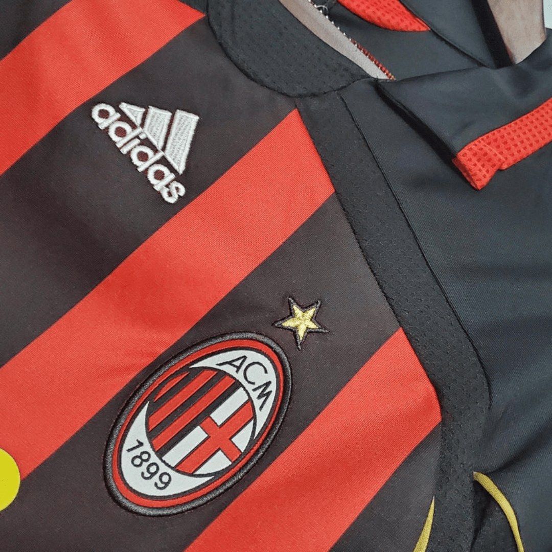 Camisa Retrô AC Milan 2006/07 Home - Manto Club