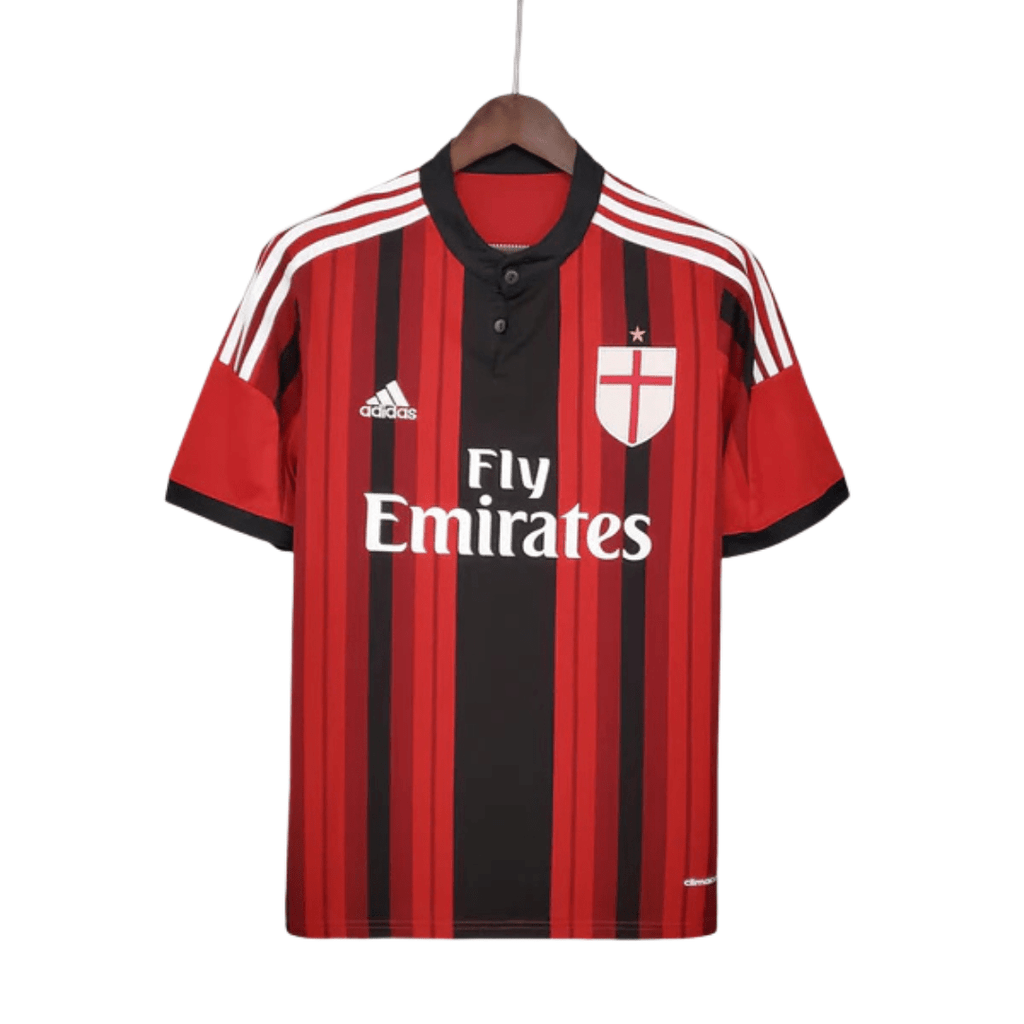 Camisa Retrô AC Milan 2014/15 Home - Manto Club