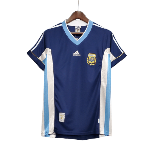 Camisa Retrô Argentina - 1998 - Azul - Manto Club