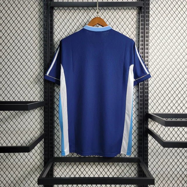 Camisa Retrô Argentina Adidas 1998/99 Masculino Azul Marinho e Branco - Manto Club