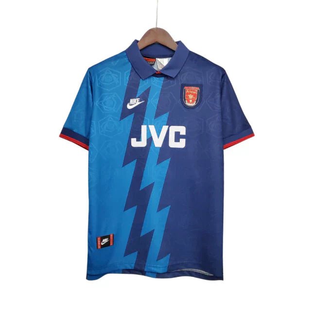 Camisa Retrô Arsenal Away 95/96 Torcedor Nike Masculina - Azul Marinho - Manto Club