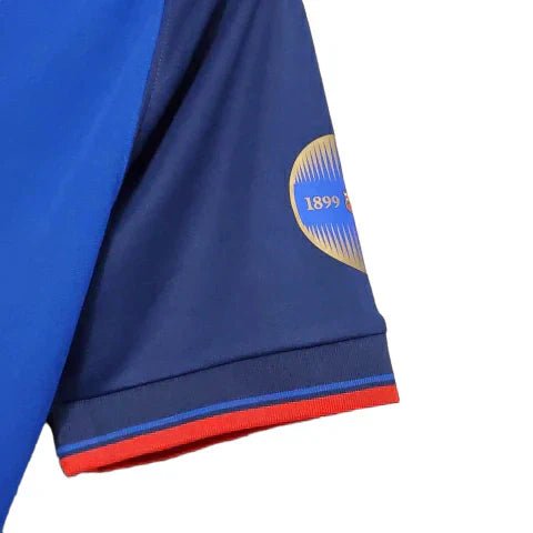 Camisa Retrô Barcelona 100 Anos Nike 1899/99 Azul e Grená - Manto Club