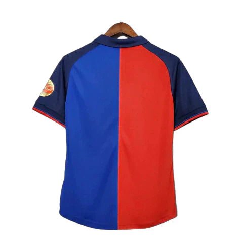 Camisa Retrô Barcelona 100 Anos Nike 1899/99 Azul e Grená - Manto Club