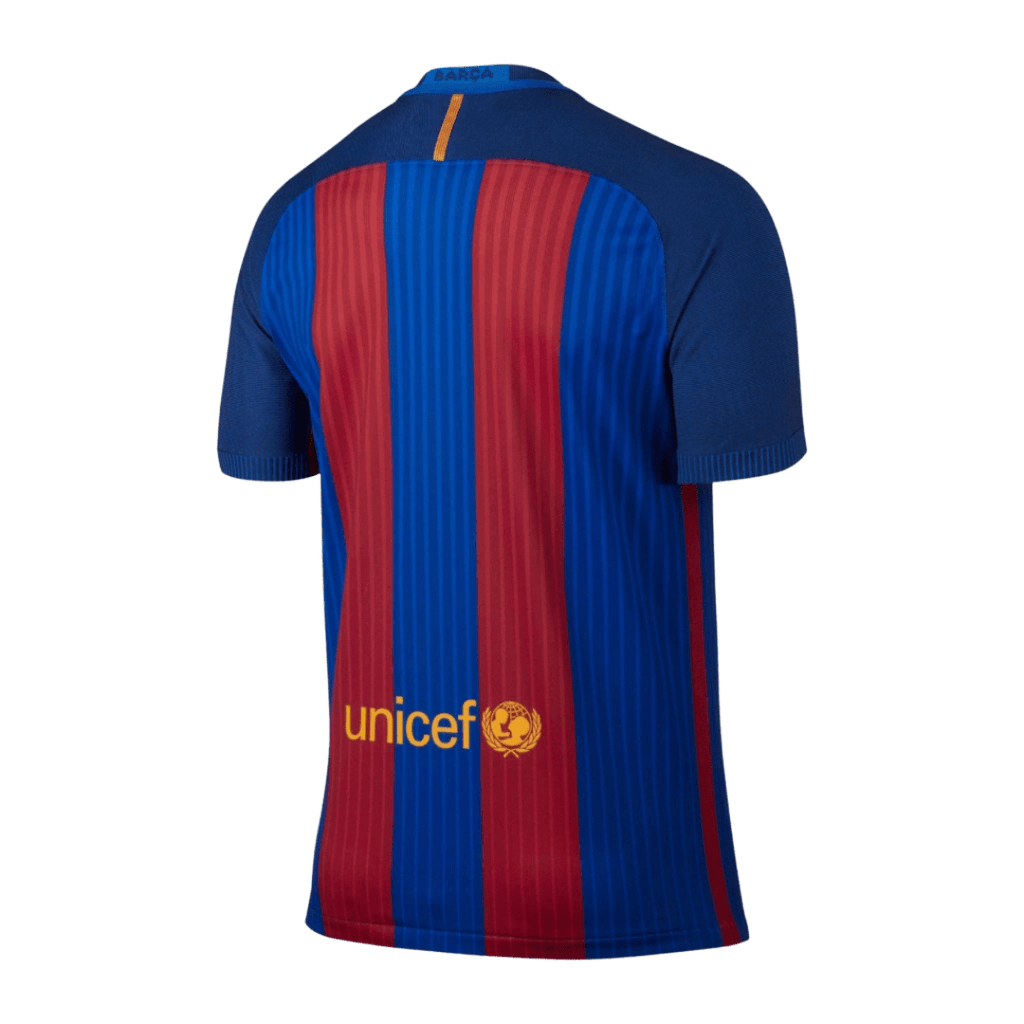 Camisa Retrô Barcelona I Home 2017/18 Nike Masculino Azul Grená - Manto Club