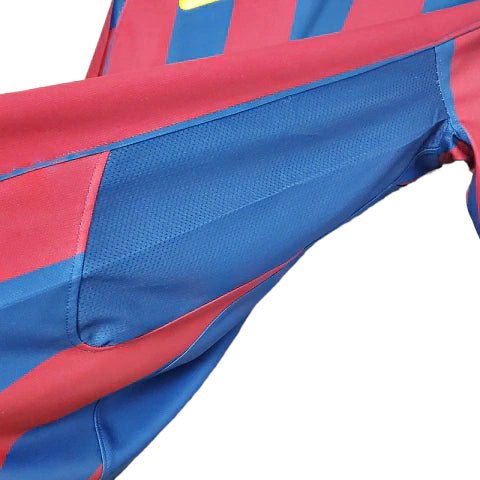 Camisa Retrô Barcelona Nike 2006/07 Masculino Azul e Grená - Manto Club