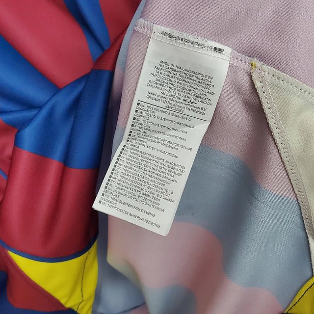 Camisa Retrô Barcelona Nike 2006/07 Masculino Azul e Grená - Manto Club