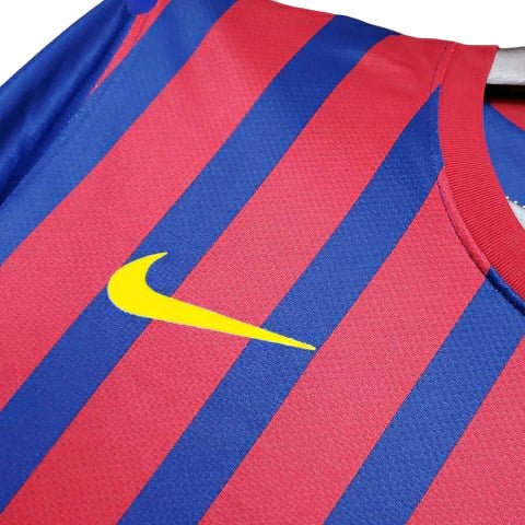 Camisa Retrô Barcelona NIke 2011/12 Masculino Azul e Grená - Manto Club