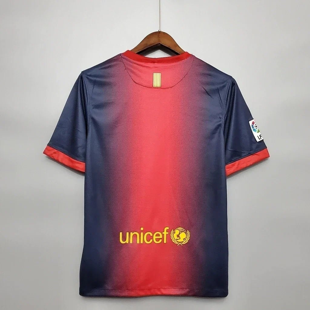 Camisa Retrô Barcelona Nike 2012/13 Masculino Azul Grená - Manto Club