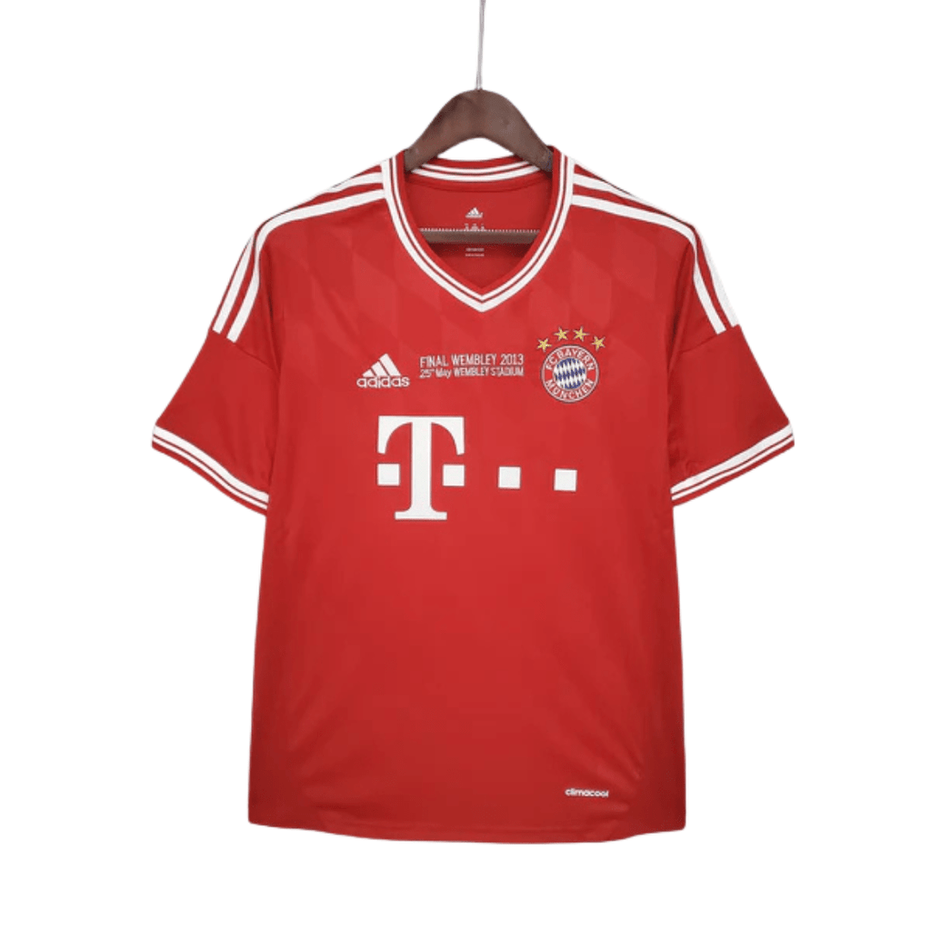 Camisa Retrô Bayern de Munique 2013/14 Home Champions League Edition - Manto Club
