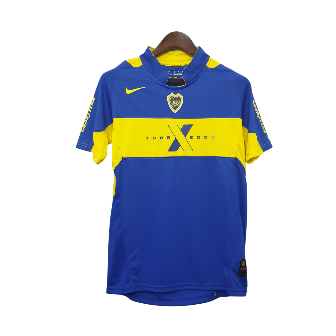 Camisa Retrô Boca Juniors 2005/05 Home - Manto Club