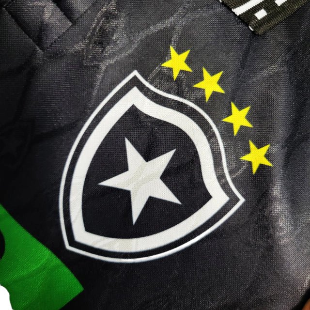 Camisa Retrô Botafogo II 1995/96 Masculina Preta - Manto Club