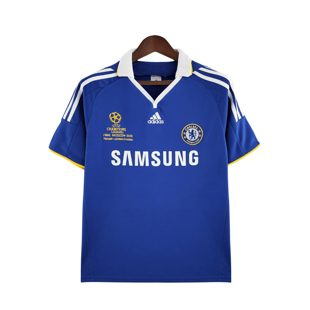 Camisa Retrô Chelsea FC 2008/09 Home Champions League Edition - Manto Club