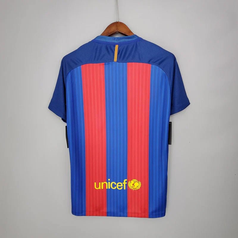 Camisa Retrô FC Barcelona 2016/17 Home - Manto Club