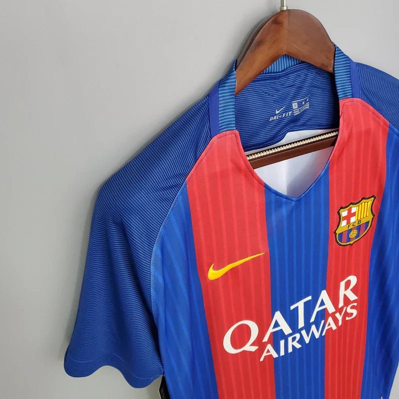 Camisa Retrô FC Barcelona 2016/17 Home - Manto Club