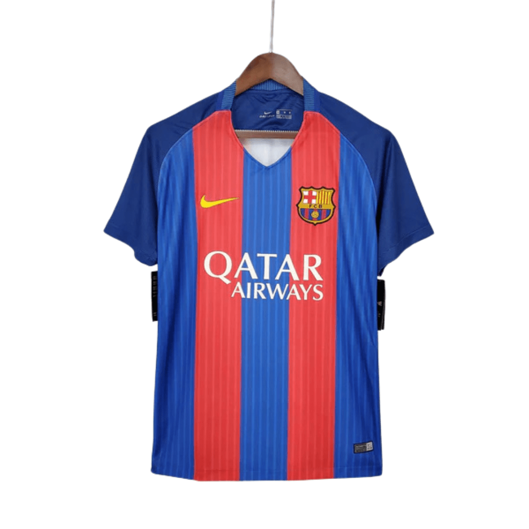 Camisa Retrô FC Barcelona 2016/17 Home - Manto Club