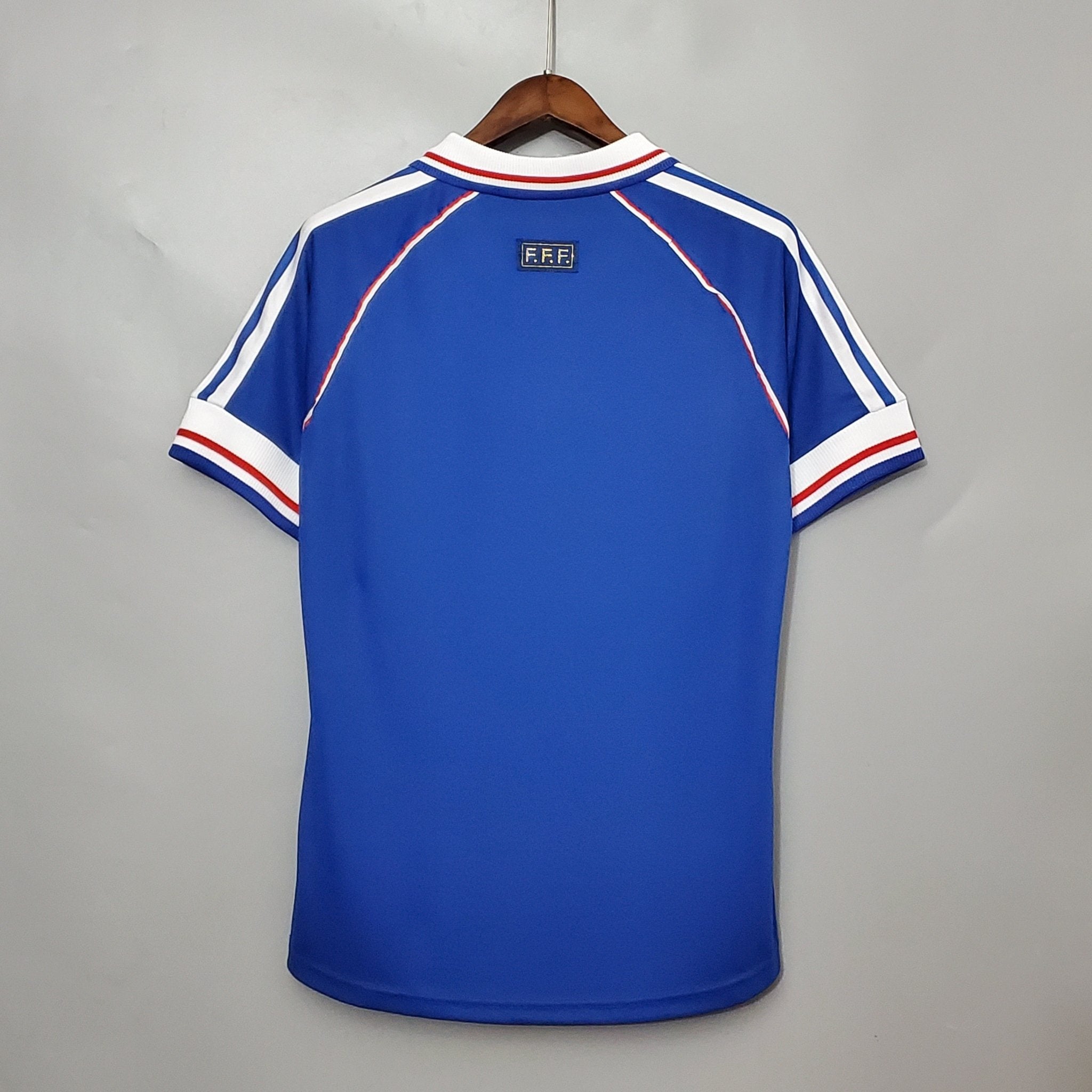 Camisa Retro França 1998 home - Manto Club