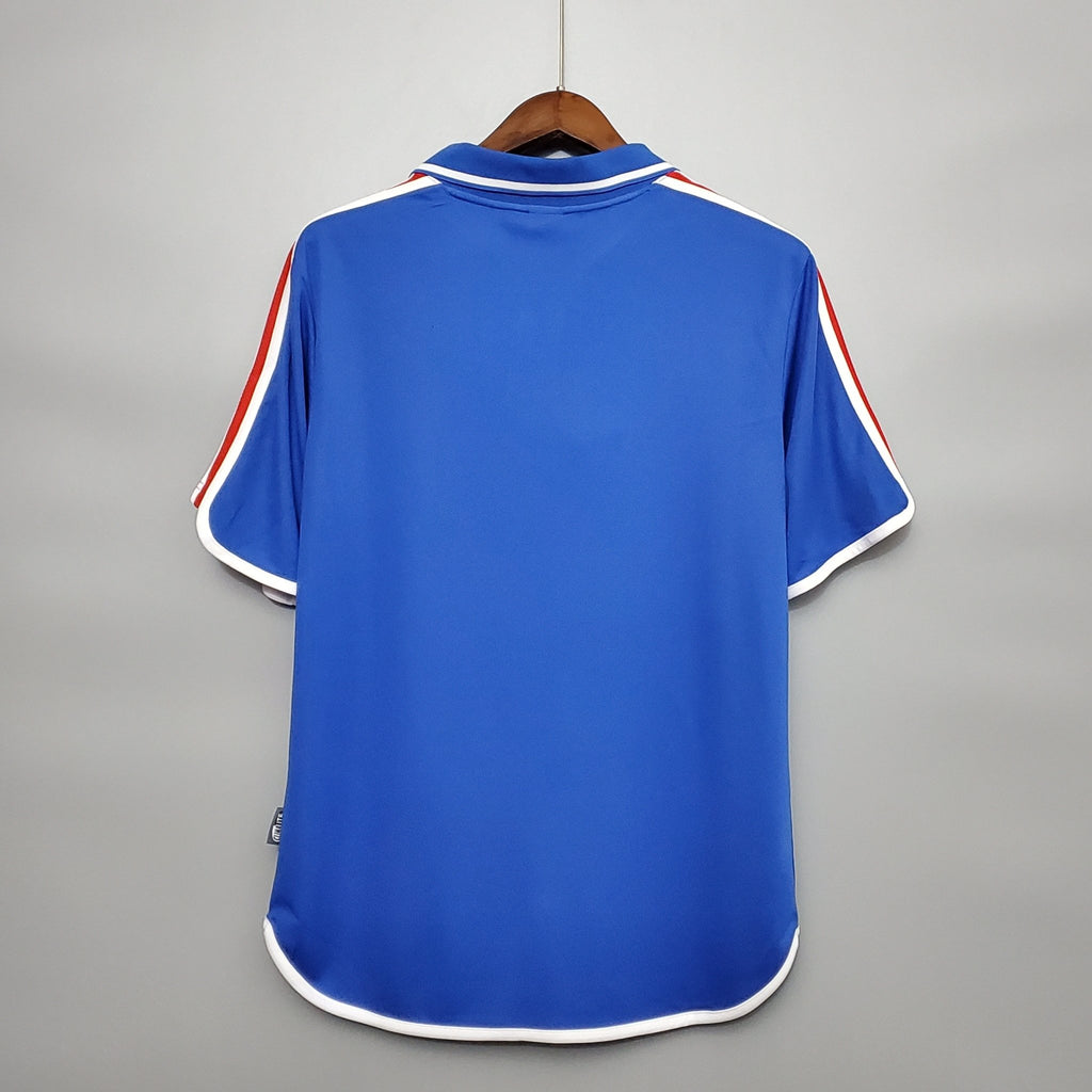 Camisa Retro França 2000 home - Manto Club